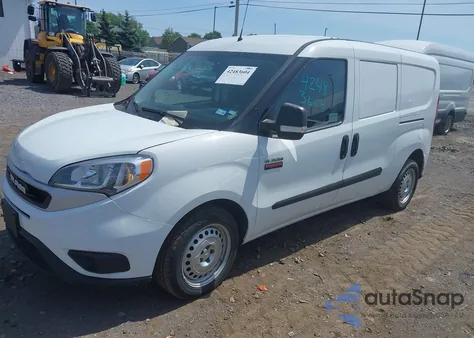 2022 Ram Promaster City Tradesman from USA, damaged, VIN ZFBHRFAB0N6Y29931